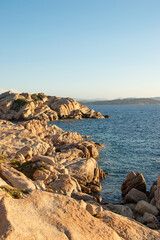 La Maddalena Archipelago, beautiful coastline, La Maddalena Archipelago National Park, Sardinia, Italy