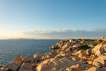 La Maddalena Archipelago, beautiful coastline, La Maddalena Archipelago National Park, Sardinia, Italy