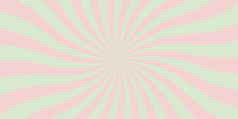 Sunburst Modern retro vintage sunrise sunbeam element spiral striped. Spiral starburst and striped pattern abstract geometric retro sunrays line wavy texture.	