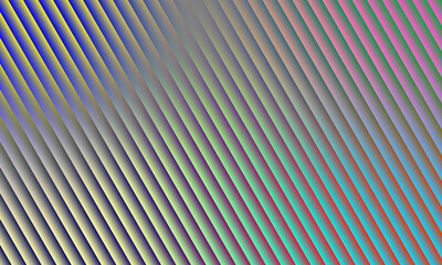 Fototapeta premium Abstract diagonal lines with vibrant color gradients and textured surface