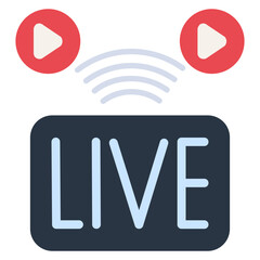 Live Stream Icon