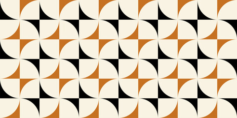 Seamless abstract geometric pattern. Vector Illustration.
