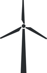 A wind turbine representing renewable energy and sustainable technology in an outdoor landscape.