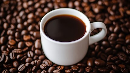Obraz premium Warm espresso drink aroma shot high resolution picture