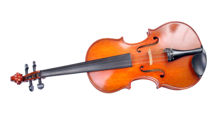 Violin Isolated on transparent background