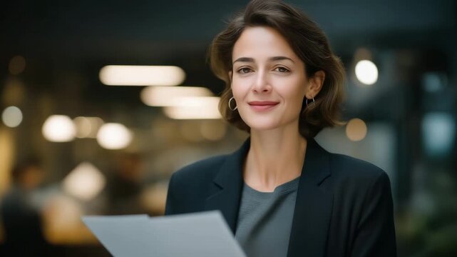 Human resources specialist validating certified employment paperwork, emotion of attentiveness and care visible, representing onboarding accuracy, personnel record management, and document