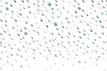 Seamless pattern with diagonal lines isolated on transparent background for design