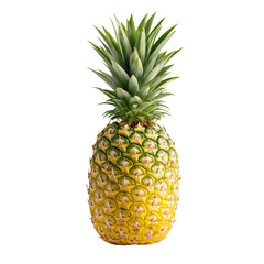 Fototapeta premium Fresh and Juicy Pineapple Isolated on White Background for Sale