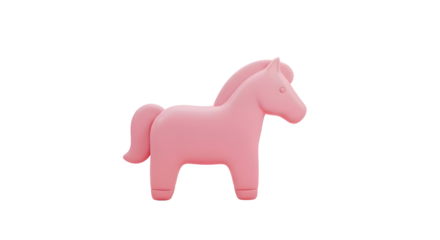 A stylized 3d icon of a fluffy blue cloud, isolated on a white background, representing weather or cloud computing