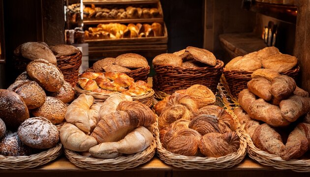 bakery in the old town of barcelona