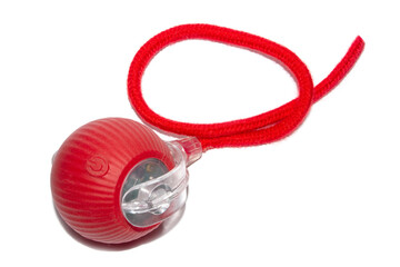 An interactive smart ball animal toy.The ball is an electromechanical toy for animals.An intelligent ball for cats and dogs.