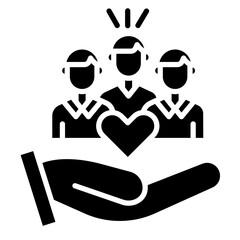 Social Care Vector Icon