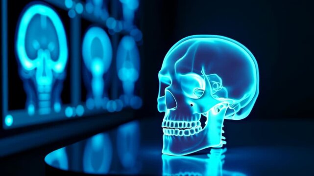 Skull: cranial anatomy, bone structure, medical imaging, head radiology, facial bones, diagnostic tools, neural pathways, x-ray technology, human head scan, imaging techniques