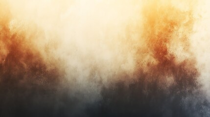 Obraz premium Minimal abstract background with warm gradient from dark brown to light beige. Smooth artistic texture perfect for elegant and natural design projects