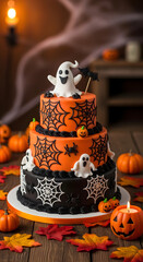 Halloween cake theme