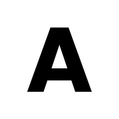 3d letter a