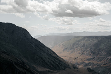 Powerful valleys and incredible sky