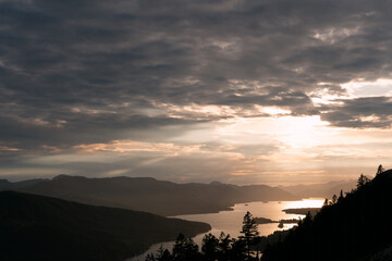 Powerful valleys and incredible sky
