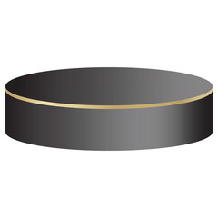 Modern Empty Podium Vector Illustration for Presentation