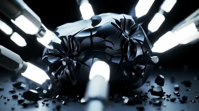 Form Revelation: Digital Sculpting an Intricate Shape with Precision Light Tools