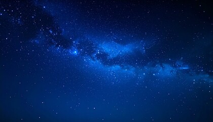 宇宙 星空 夜空 銀河 天の川 星 煌めき 輝き ブルー ダークネイビー 幻想的 神秘的 広い 壮大 無限 孤独 静寂 夢想 ロマンチック 深遠
