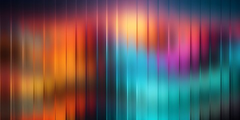 Vibrant Multicolored Abstract Lines — Dynamic Psychedelic Gradient Background with Ethereal Light and Color Spectrum