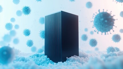 Modern device combats airborne viruses