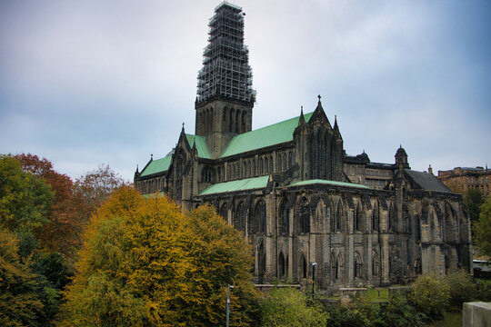 Modern urban architecture and city buildings exterior design