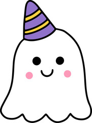 halloween ghost vector illustration