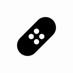 injury patch icon sign vector