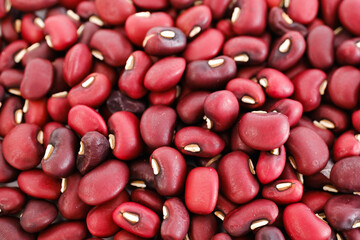 たくさんの小豆