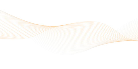 Abstract line wave background. Technology abstract lines on white background. Undulate Grey Wave Swirl, frequency sound wave, twisted curve lines with blend effect.	