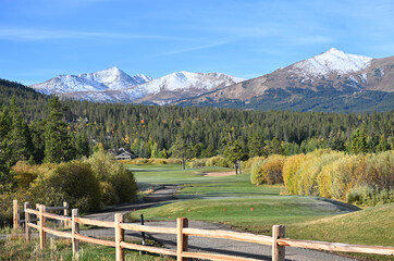 Mountains and Golf Course