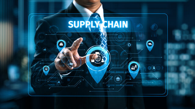 Supply chain processes with data-driven logistics, transportation, and distribution. enhances operations. Supply chain improves efficiency. Supply chain integrates logistics and delivery. Elide