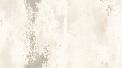 Fototapeta premium Faded beige surface displays subtle texture and distressed markings.