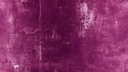 Obraz premium Deep magenta distressed surface texture background with weathered marks