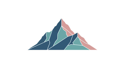 Flat Mountain Vector