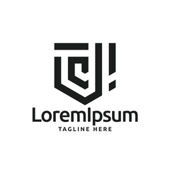 Minimal Abstract Hexagon Icon