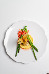 Culinary Art: Plated Salmon Dish