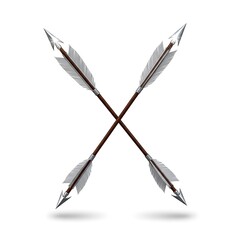 Crossed Arrows - A Symbol of Conflict, Protection, and Native American Heritage.