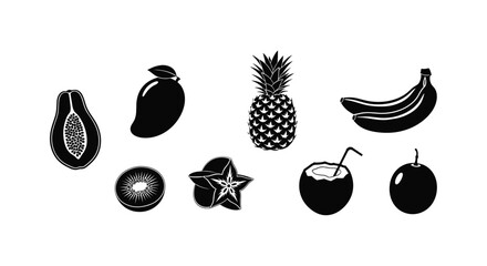 Silhouette of a person serving ice cream from a kiosk