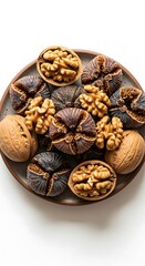 Figs and Walnuts - A Nutritious and Delicious Snack.