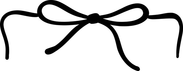 Hand-Drawn Christmas Clipart Holiday Line Art Elements, Minimal Outline