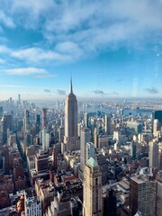 Naklejka premium NYC wallpaper 