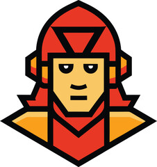 vector illustration of a construction worker