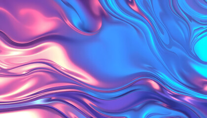 A flowing abstract blue and purple background with a soft, silky wave texture and a light, liquid design pattern