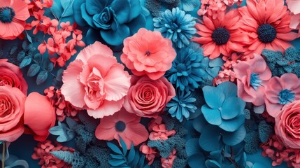 Obraz premium Vibrant flower arrangement