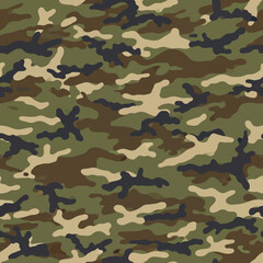 Classic Camouflage Pattern A Timeless Design for Versatile Applications 1. EPS Editable