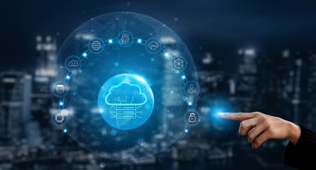 Global cloud computing network services and data storage solutions. Empowering businesses with a secure network and efficient cloud computing. Motif