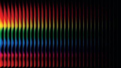 Abstract colorful vertical lines blending from light to dark shades